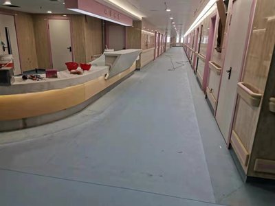 河南濟源市美萊爾護理院耐污塑膠地板